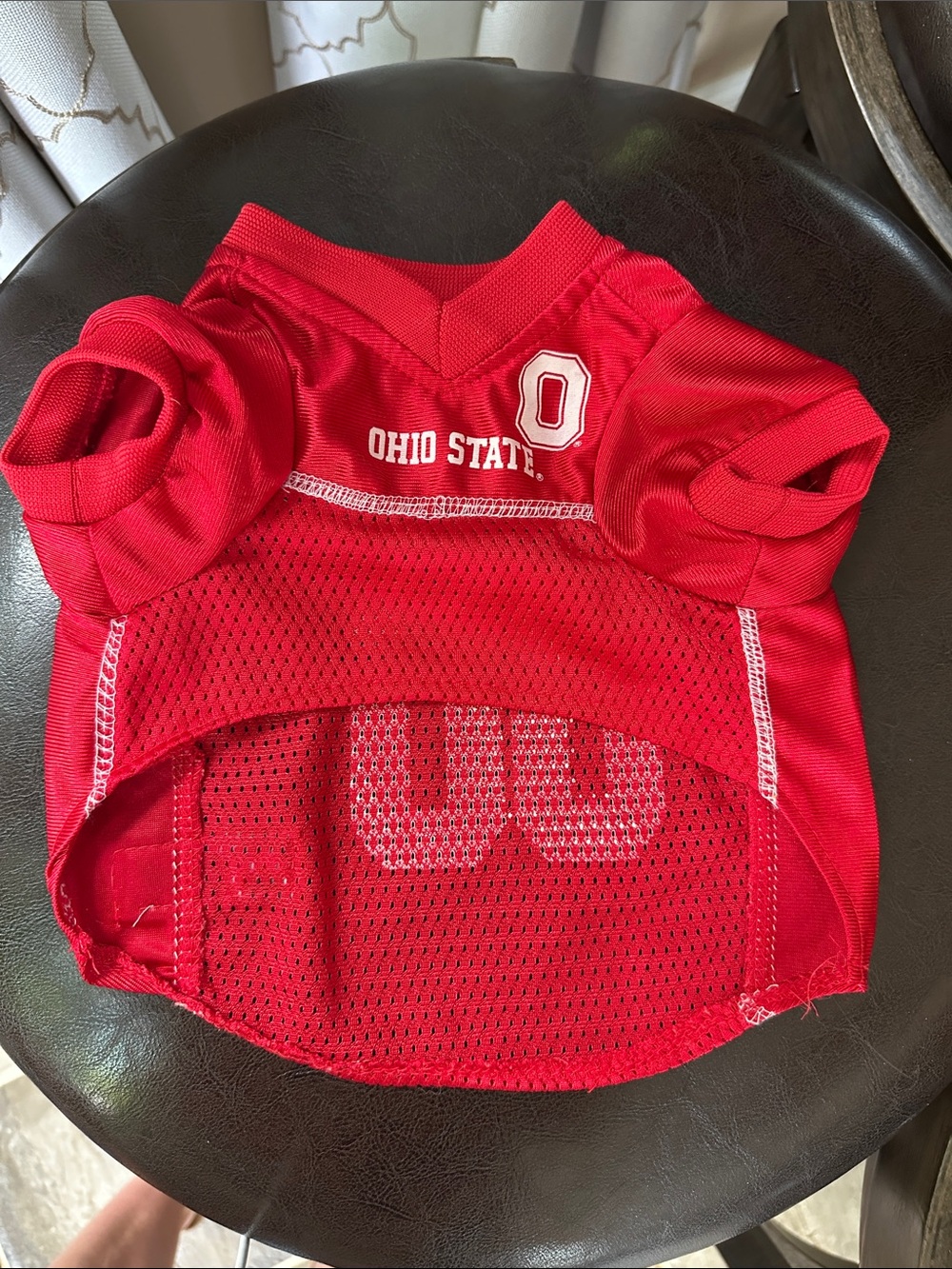 Pets First Red Ohio State Pet Jersey small